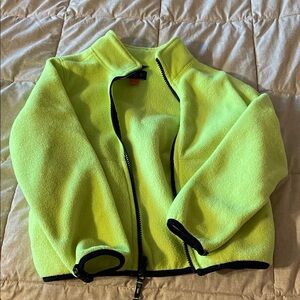The Children's Place Lime Green Fleece Jacket